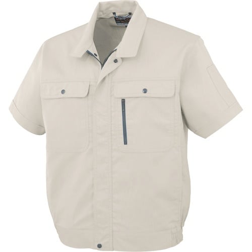 コーコス 半袖ブルゾンH−190 3Sグレー S