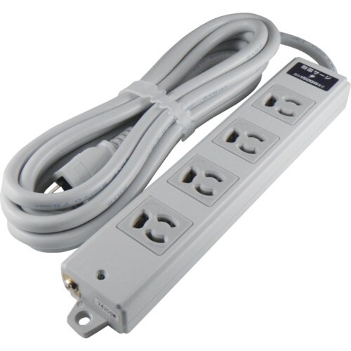 アメリカン電機 抜止形 OAタップ4ケ口 雷サージ