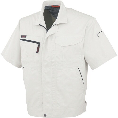 コーコス 半袖ブルゾンA−760 3プラチナSLS