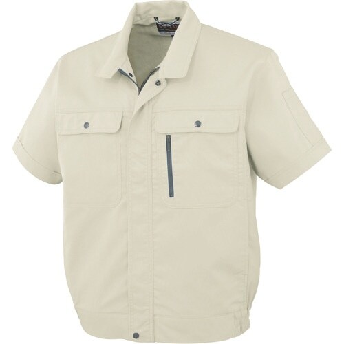 コーコス 半袖ブルゾンH−190 5アイボリー 4