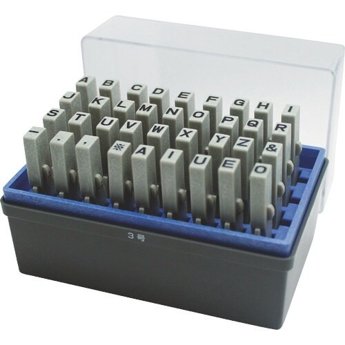 シヤチハタ 柄付ゴム印連結式 英字ゴシック体セット