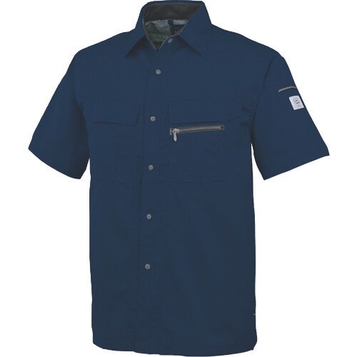 コーコス 半袖シャツA−4457 1 ネイビーMM