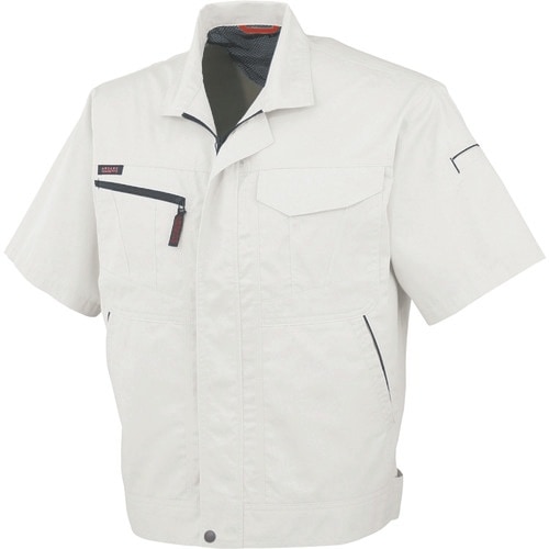 コーコス 半袖ブルゾンA−760 3プラチナSLS