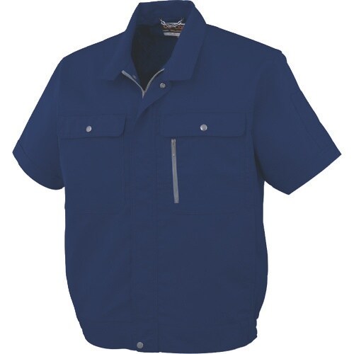 コーコス 半袖ブルゾンH−190 1 ネイビー 4