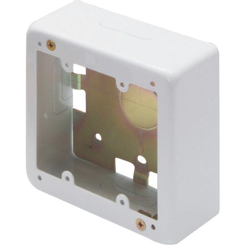 マサル メタルモール付属品 2個用スイッチボックス