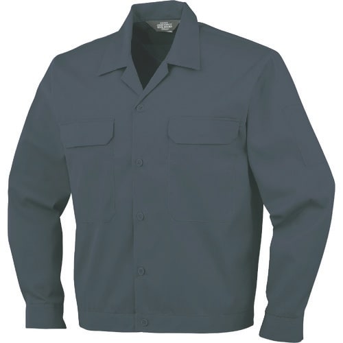 コーコス 開襟長袖ブルゾンA−6651 23 チャ