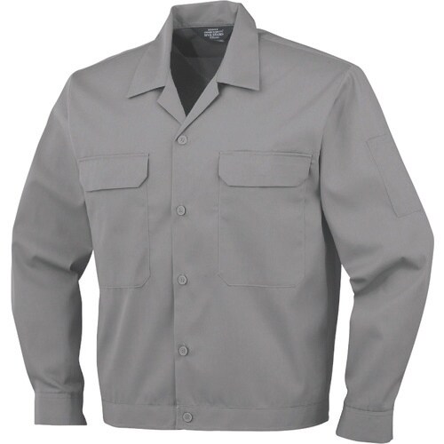 コーコス 開襟長袖ブルゾンA−6651 3 グレー