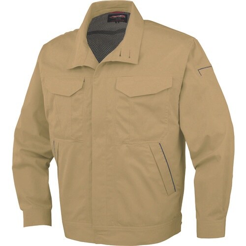 コーコス 比翼長袖ブルゾンA−742 2 キャメル