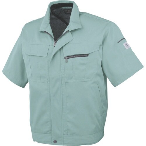 コーコス 半袖ブルゾンA−4450 9 Fグリーン