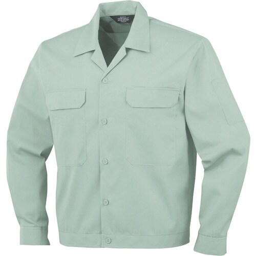 コーコス 開襟長袖ブルゾンA−6651 9 グリー