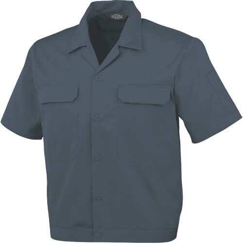 コーコス 開襟半袖ブルゾンA−6650 23 チャ