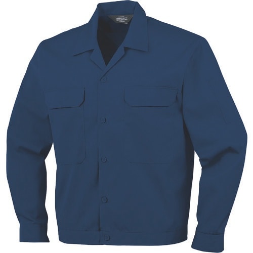 コーコス 開襟長袖ブルゾンA−6651 1 ネイビ