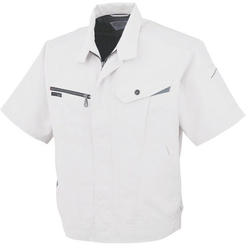 コーコス 半袖ブルゾンAS−720 3 Mシルバー