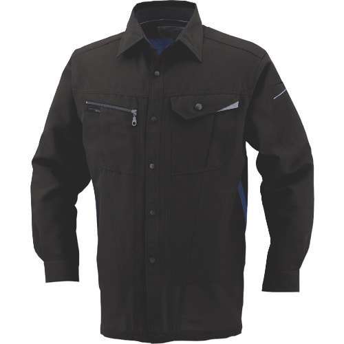 コーコス 長袖シャツAS−728 23Gチャコール