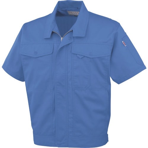 コーコス 半袖ブルゾンJ−560 16Sブルー 5