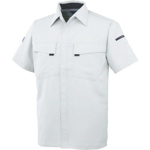 コーコス 半袖シャツA−3367 3 シルバー S