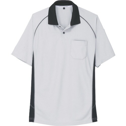 コーコス 半袖ポロシャツ A−3377 3シルバー