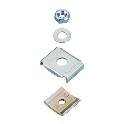 NEGUROSU ダクター吊り金具 溶融亜鉛 (2