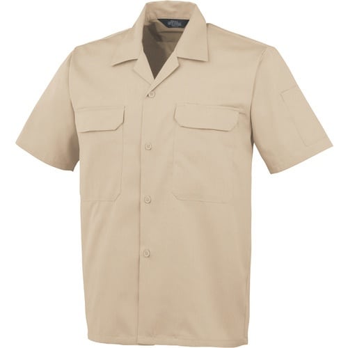 コーコス 開襟半袖シャツA−6657 2 ベージュ