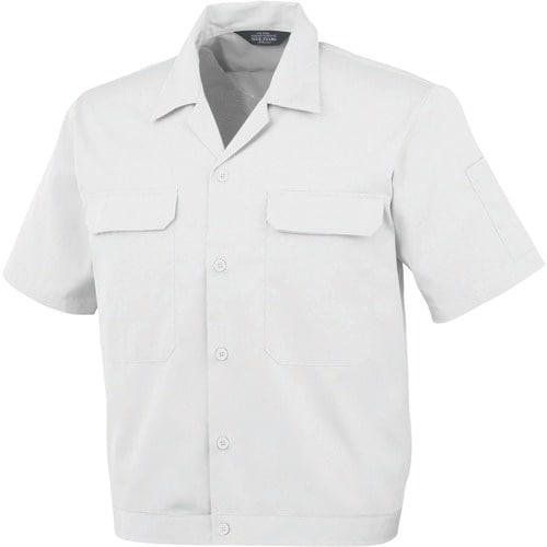 コーコス 開襟半袖ブルゾンA−6650 33 シル