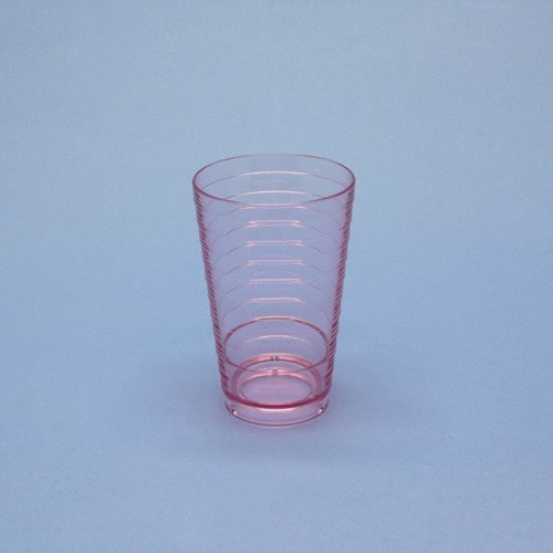 蝶プラ ループタンブラーM ピンク