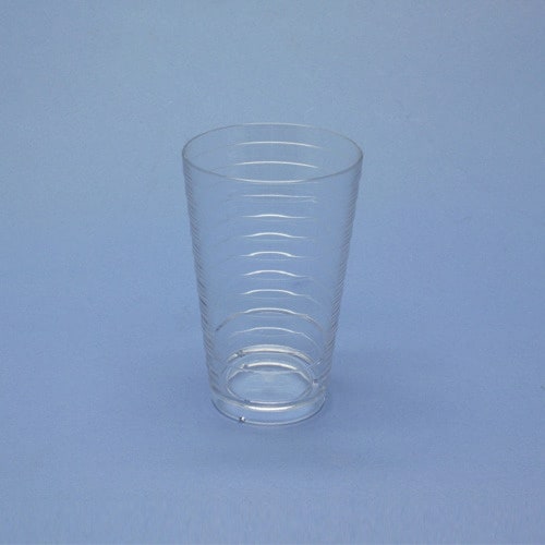 蝶プラ ループタンブラーL クリア