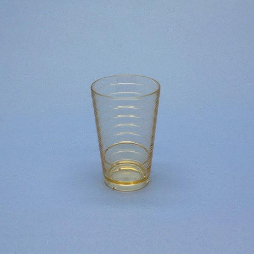 蝶プラ ループタンブラーS イエロー