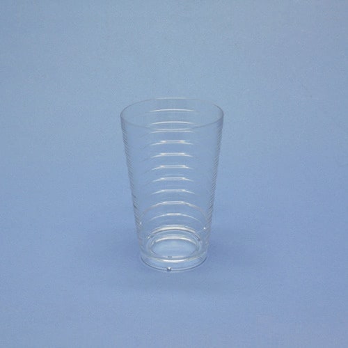 蝶プラ ループタンブラーM クリア