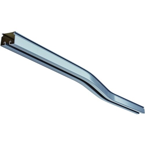 岡田 カーテンレール D40交叉レール L=100