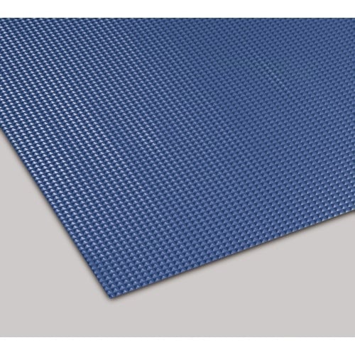 テラモト ビニール長マットピラミッド型 青