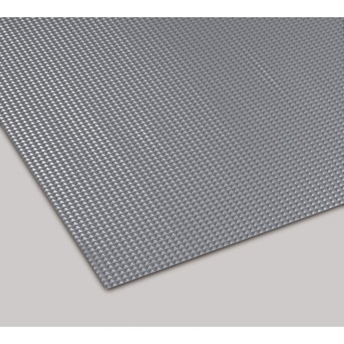 テラモト ビニール長マットピラミッド型 灰