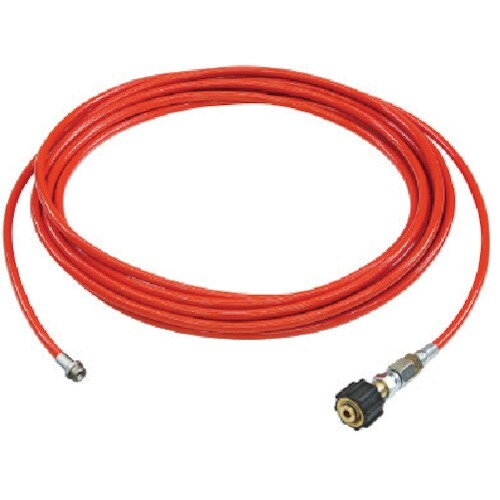 Asada 1/4PU洗管ホース コック無 20m