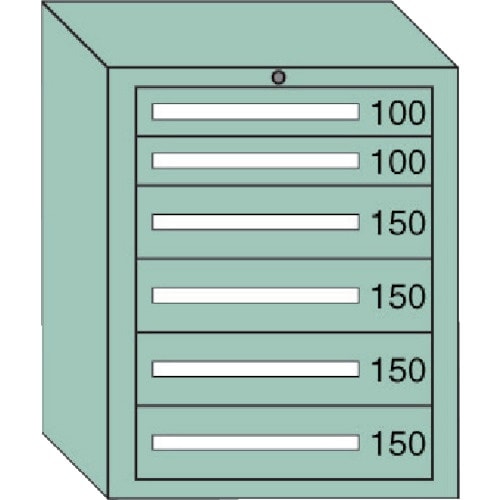 OS 中量キャビネット(6型) 間口693×奥行5