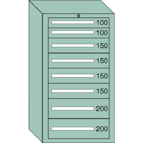 OS 中量キャビネット(6型) 間口693×奥行5