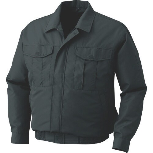 空調服 ポリエステル製ワークウェアのみ チャコール