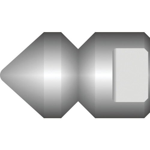 Asada 1/4逆噴射ノズルT型 前方1穴