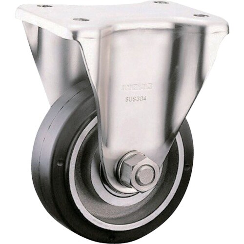 イノアック 中荷重用キャスター ステンレス 固定金