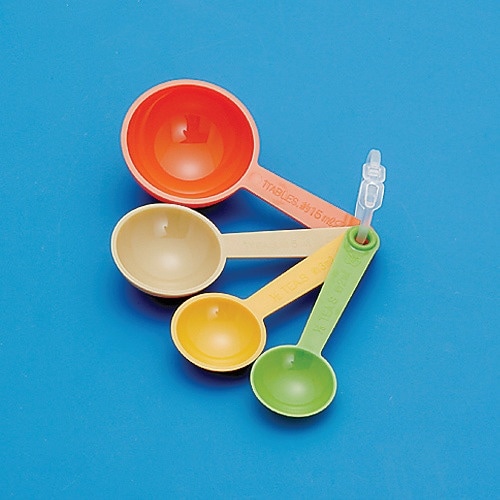 蝶プラ 計量スプーン4本組