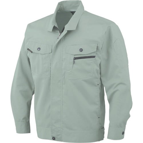 コーコス 立体カット長袖ブルゾン 9グリーン 5L