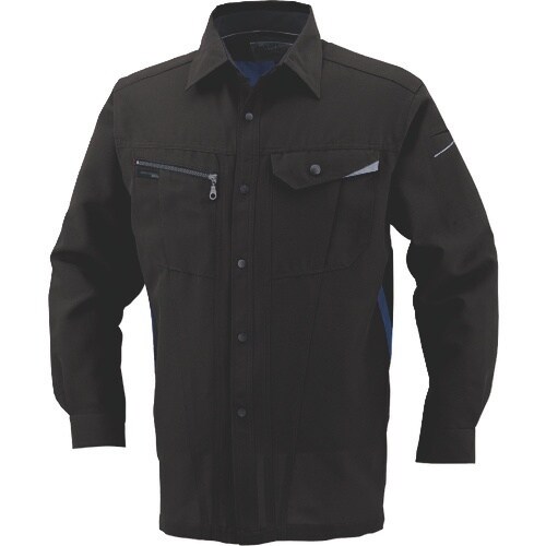 コーコス 長袖シャツAS−728 23Gチャコール