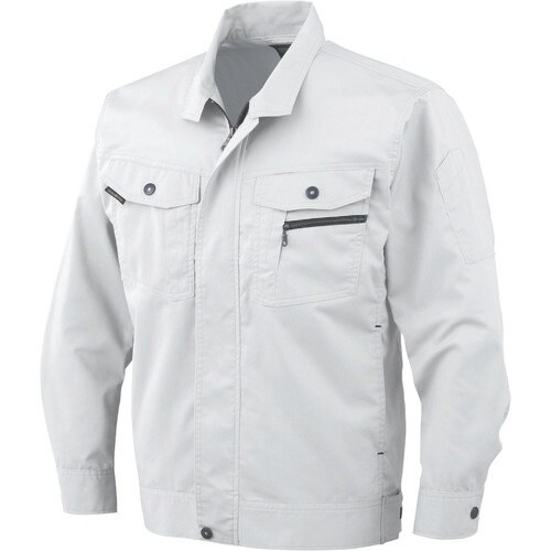 コーコス 立体カット長袖ブルゾン 3シルバー LL