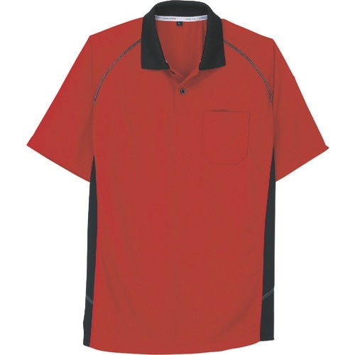 コーコス 半袖ポロシャツ A−3377 12オレン