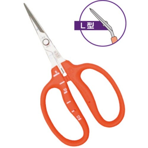 チカマサ ステンレスぶどう手入れ鋏L型