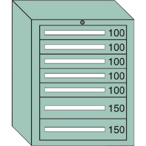 OS 中量キャビネット(6型) 間口693×奥行5