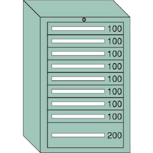 OS 中量キャビネット(6型) 間口693×奥行5