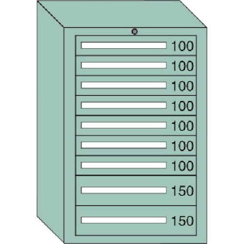 OS 中量キャビネット(6型) 間口693×奥行5