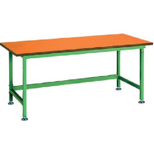 OS 中量作業台 木製天板 間口1800×奥行75