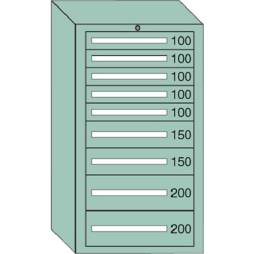 OS 中量キャビネット(6型) 間口693×奥行5