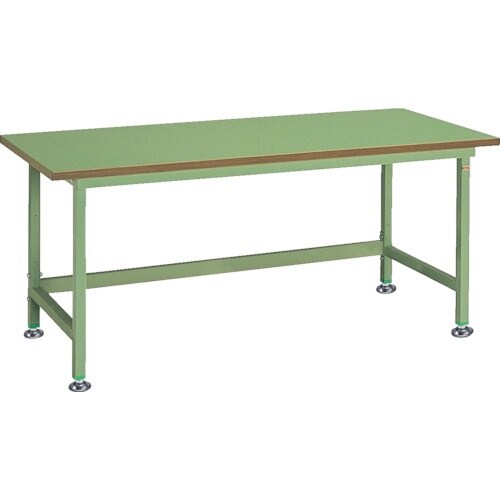 OS 中量作業台 ロンリウム天板 間口1200×奥