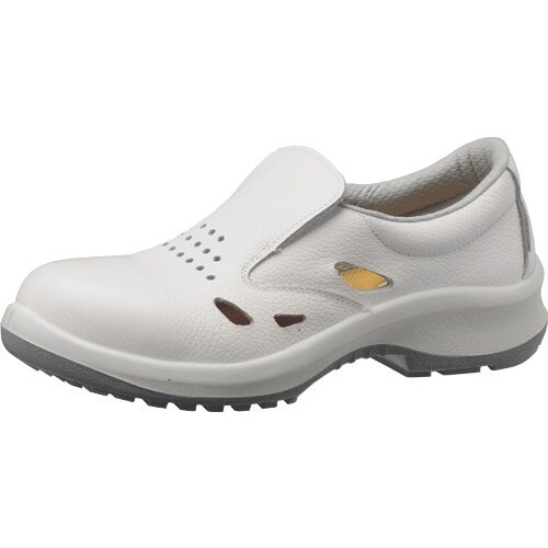 ミドリ安全 女性用通気構造スリッポンタイプ静電安全